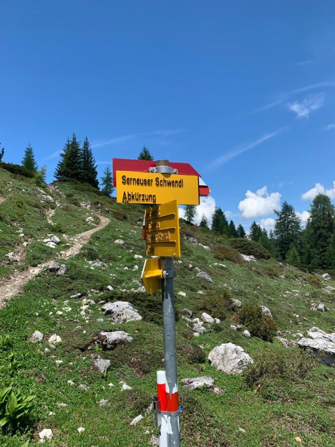 Fewo Gotschna Haus Bargis Klosters Bagian luar foto